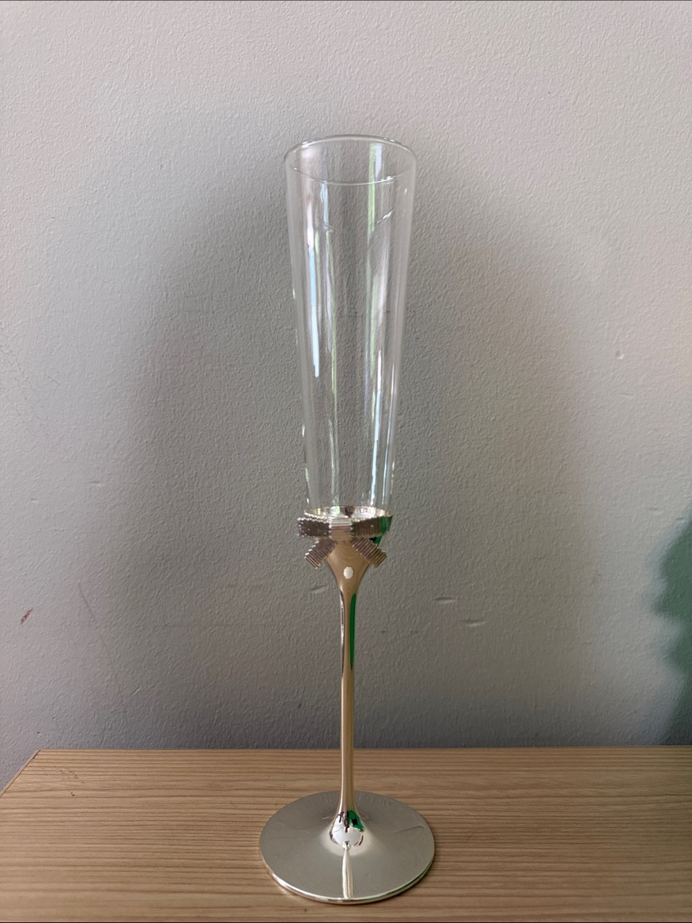 kate spade Gold Stem Champagne Flutes